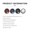 HIBEYO ABS Car Engine Start Stop Button Cover Fits for