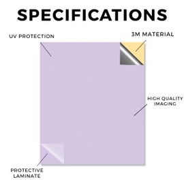 Tablet Skin Compatible with BOOX Note Air4 C (2024) - Solid Lilac - Premium 3M Vinyl Protective Wrap Decal Cover - Easy to Apply | Crafted in The USA by MightySkins