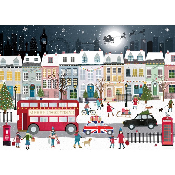 Ravensburger London’s Christmas Spirit 1000 piece Jigsaw Puzzle for Adults