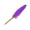 Quill Pen Set Retro Elegant Exquisite Pattern Smoothing Writing Feather