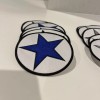 4 Inch Star Iron On Patches - As Many As