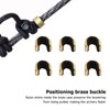 RTLR Archery Bow Turning Kit, Accurate Measurement Aluminum Alloy Nock