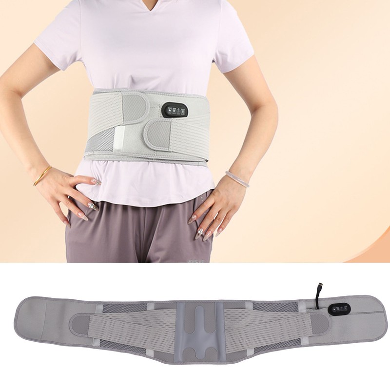 Heating Massage Waist Belt 3 Gear Temperature Massage Force and