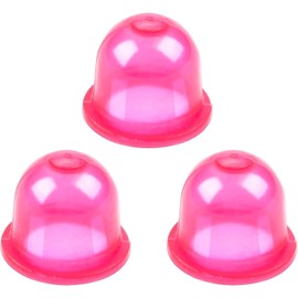 Tuckaner (Pack of 3) 530058709 Air Purge Primer Bulb Pump for Husqvarna 125BT 128LD Stihl Poulan Craftman Weedeater Murray Bolen String Trimmer Blower Craftsman Hedge Trimme, red