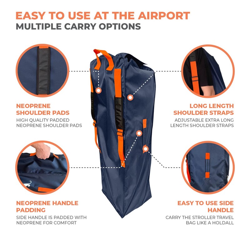 Huckaboo Stroller Travel Bag - Umbrella Stroller Buggy Travel Bag