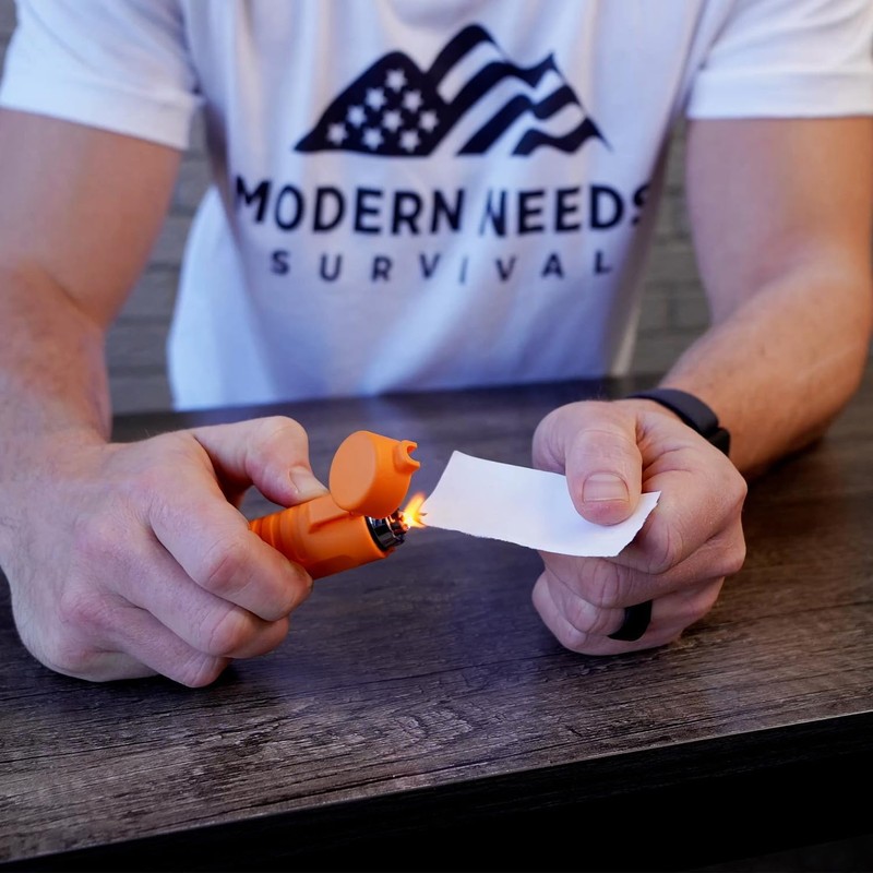 MODERN NEEDS EverGlow Tactical Lighter – USB-Rechargeable Plasma Arc |