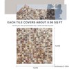 MOPTORLS Peel and Stick Mother of Pearl Shell Backsplash Tile