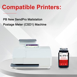 SL-870-1 Red Ink Cartridge Compatible for SL870-1 XXL Fluorescent Red Ink