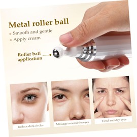 Baluue 4pcs Refillable Roller Containers for Essential Oils and Makeup Samples Leak-resistant Applicator for Travel and Daily Use Design