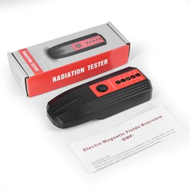 Handheld EMF Meter Portable Electromagnetic Radiation Detector Household Laboratory Hospital Digital Electric Field Detector Multi-functional Radioactive Detector
