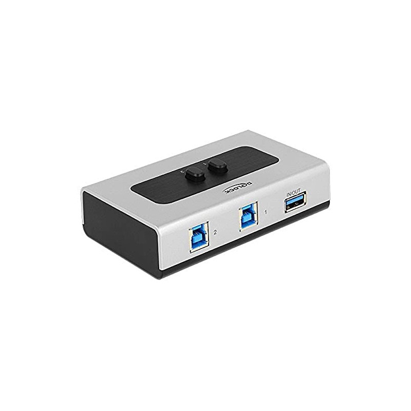 DeLOCK Switch 2-Port USB 3.0 Manual Bi-Directional