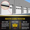 Xcluder X2 Rodent Proof Overhead Sectional Door Seal Kit, 12'3”