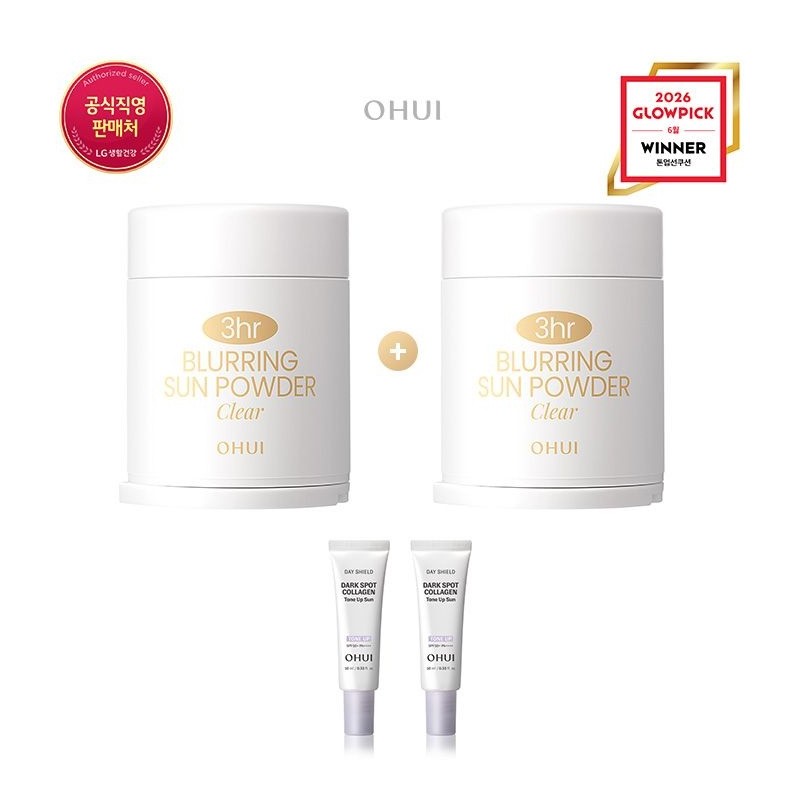 Ohui [LT] 3HR Blurring Sun Powder Duo No. 01 Clear