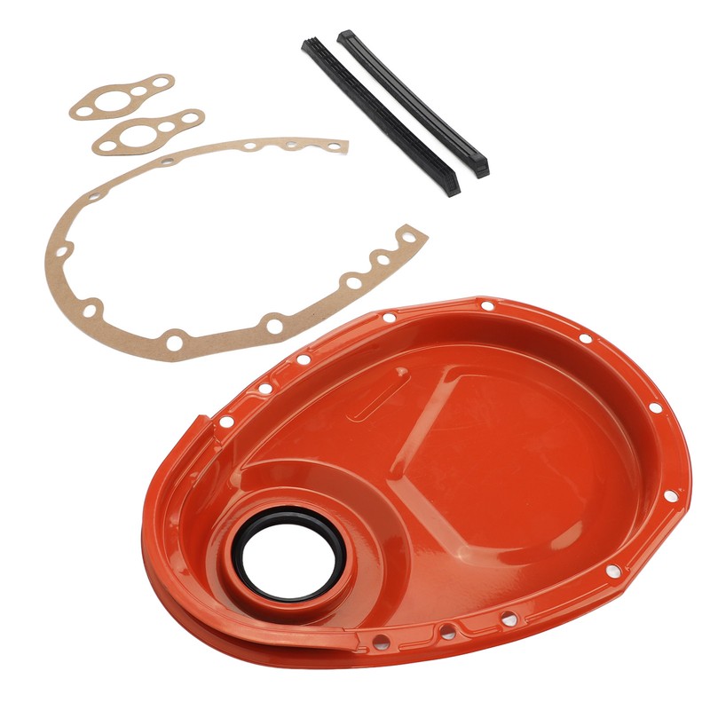 Timing Chain Cover Gasket Seal Bolts Kit Metal for SBC
