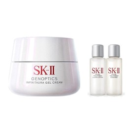 SK2 Genoptics Infinite Aura Gel Cream, 50g, 1 unit (+ R.LUX SK2 free gift) / 에스케이투 제놉틱스 인피니트오라 젤 크림, 50g, 1개 (+ R.LUX 에스케이투 사은품 증정)