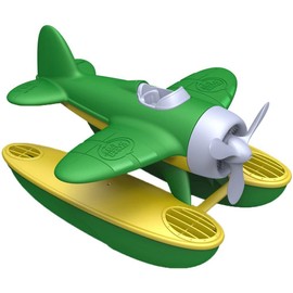 Green Toys Seaplane in Green Color - BPA Free, Phthalate Free Floatplane for Improving Pincers Grip. Toys and Games