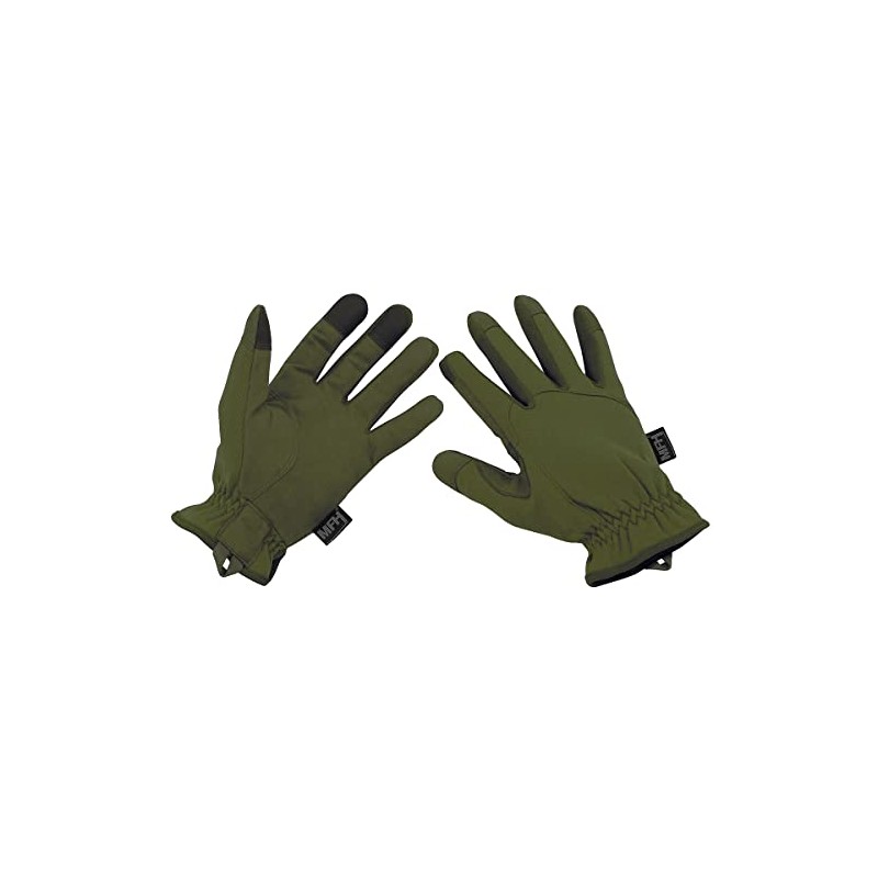 MFH light tactical touch screen Gloves Lightweight (Olive/M)