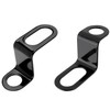 XuJJunB 2Pcs Stainless Steel Stay Motorcycle Auxiliary Light Bracket Angle