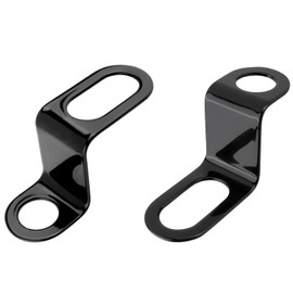 XuJJunB 2Pcs Stainless Steel Stay Motorcycle Auxiliary Light Bracket Angle Motorcycle Rear Turn Signal Stay Front Turn Signal Stay