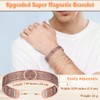 Cigmag Copper Magnetic Bracelet for Men, with Powerful 9X 5000