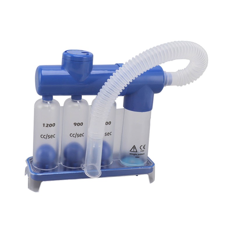 Respiratory Trainer Deep Breathing Lung Exerciser 3 Ball Inhaling Breath