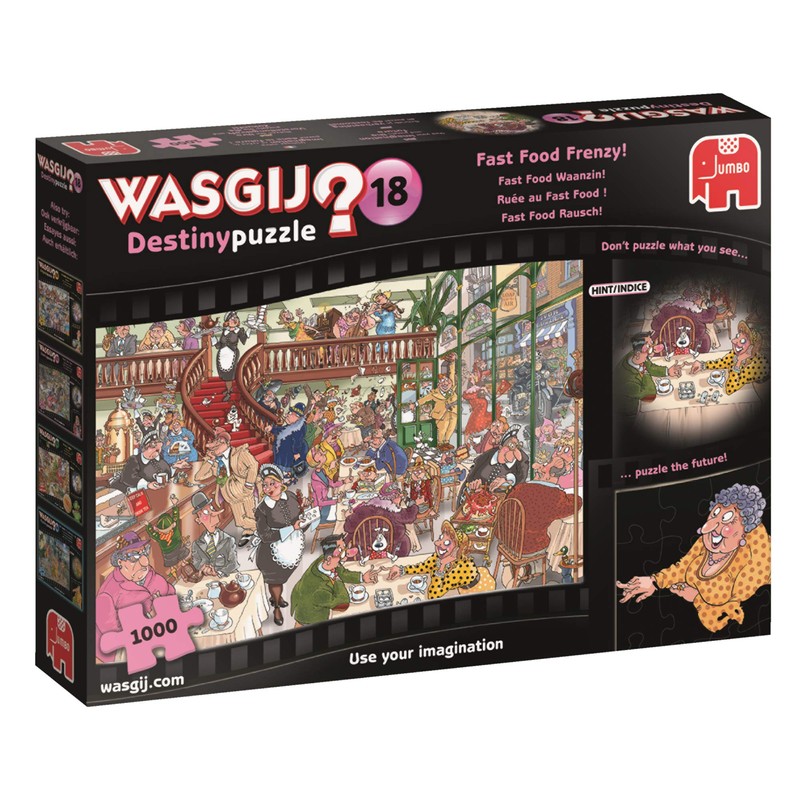 Wasgij JUM19157 19157 Puzzle, Mehrfarbig