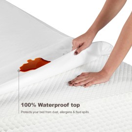 Bioweaves Organic Waterproof Mattress Protector – GOTS Certified Organic Cott...