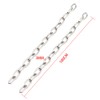 Small Metal Chain,Stainless Steel Safety Chains 40in (L) x 3MM