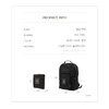 Bags in Bag Foldable BackPack Black