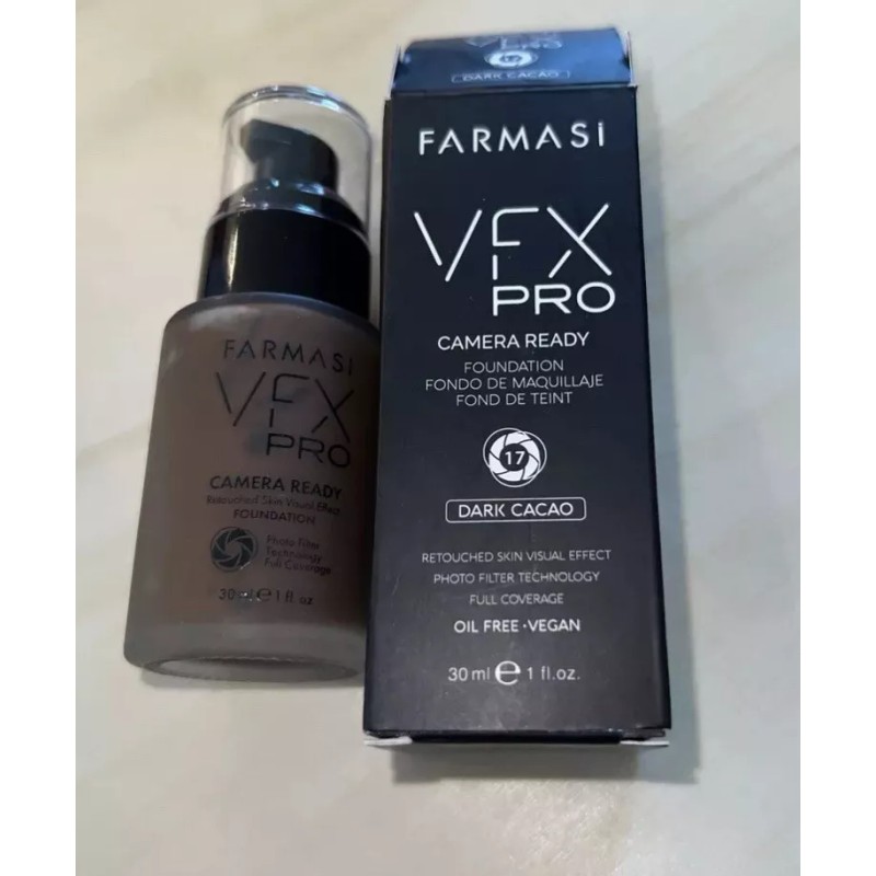 Farmasi 17 Dark Cacao Farmasi Make Up VFX Pro Camera