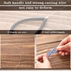 4pcs Clay Cutters Wire Flexible Safe Stainless Steel Cut Off
