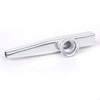 【ノーブランド品】ナカノ サブマリンカズー 音楽玩具 音楽愛好 KAZOO メタルカズー (シルバー)
