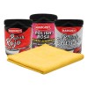 3 Polish 300gr Blanco Rojo Rosa Alto Brillo Grano A