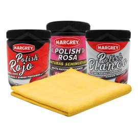 3 Polish 300gr Blanco Rojo Rosa Alto Brillo Grano A Elegir