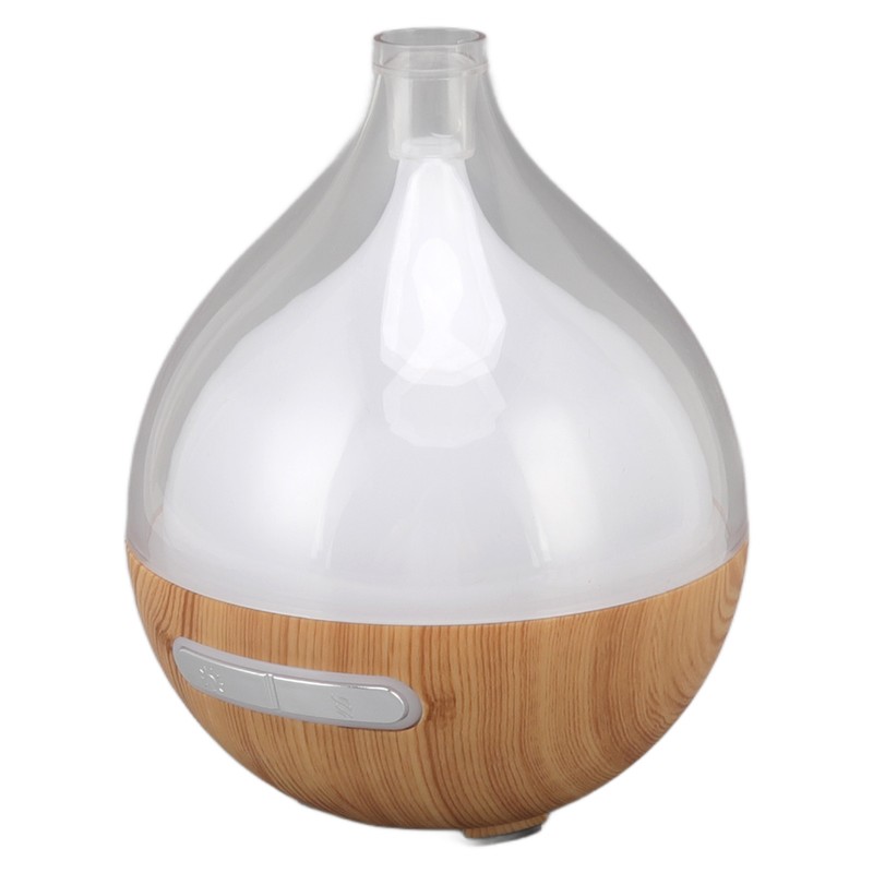 Wood Grain Humidifier USB Power Supply Aromatherapy Diffuser with Night