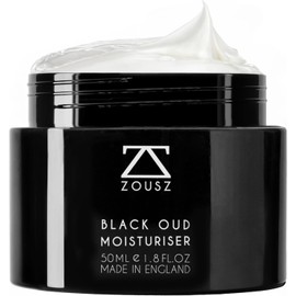 ZOUSZ Black Oud Mens Face Moisturiser – Hydrating Daily Mens Face Cream, Natural Facial Moisturiser for Men, Ultimate Mens Skin Care Solution – Perfect Men's Face Cream Gift for Him, 50mL