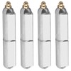 MOUNTAIN_ARK 4 Pack 4-1/4" Weld On Bullet Hinges, 304 Stainless
