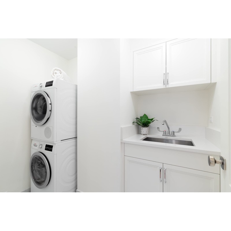 Olympia Two Handle Utility Laundry Faucet, Chrome Finish, B-8190