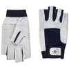 BluePort Segelgloves aus leather - 5 Finger frei M