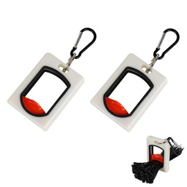 CNHABAGU Zip Tie Holder Organizer Cable Tie Organizer Holder for Tool Belt Glow in The Dark Strong Efficient Solution for Electrician Zip Ties Holder Reusable Simple Safety (2 Pack)