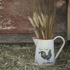 Foreside Home and Garden Enamel Rooster Pitcher