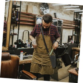 Beavorty 3pcs Barber Scissors Pouch Hairdressing Tool Case Safe Material Compact Stylish