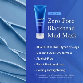 Medicube Zero Pore Blackhead Mud Facial Mask - Skin Cooling & Pore Refining.