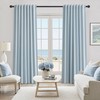 UHITECH Short Black Out Curtains for Bedroom Windows 54 Inches