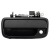 TRQ Metal Reinforced Front Left Exterior Door Handle Black Black,