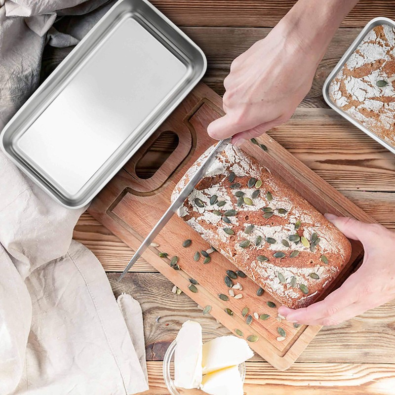 TeamFar Loaf Pans for Baking Bread, 9 × 5 Inch