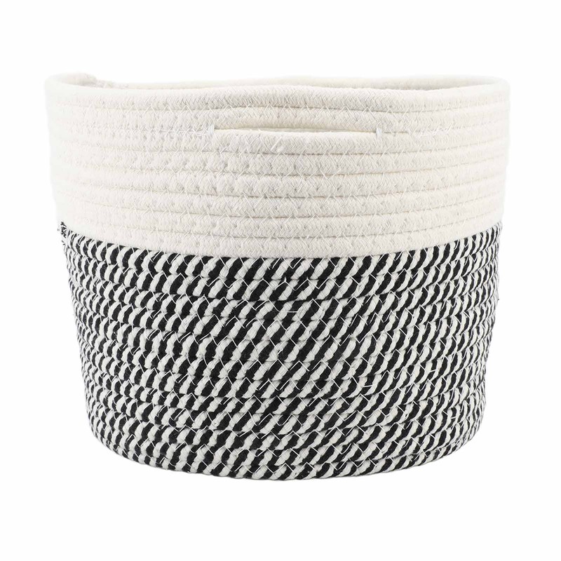 Foldable Laundry Basket Multipurpose Large Capacity Cotton Linen Woven Collapsible