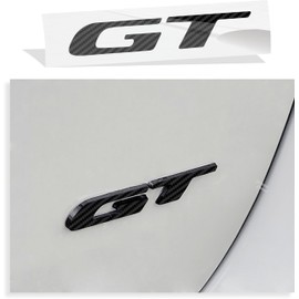 Reflective Concepts GT Emblem Overlay Decal Sticker - 2017-2024 Durango GT - (Color: 3D Carbon Fiber)