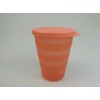 TUPPERWARE Junge Welle Drinking Straw Cup 330 ml Pastel Orange