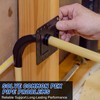 Pushglossy 30 Pack 1/2 Inch PEX Bend Supports with Mounting